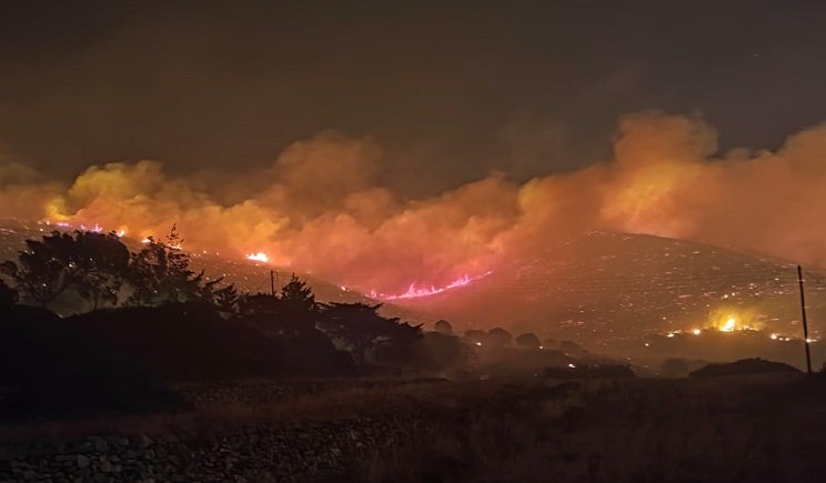 Yunanistan'da 12 Bölge İçin Çok Yüksek Yangın Riski Uyarısı (31 Temmuz Haritası)