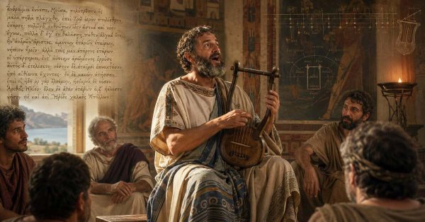 Antik Yunancada Söylenen Homeros'un Odysseia'sını Dinleyin