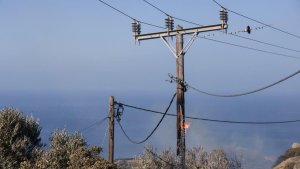 Rethymno'daki orman yangını elektrik direklerinden çıktı: Bir tutuklama
