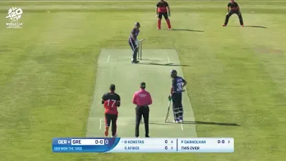 Almanya, Yunanistan'ı 7 Wicket Farkla Mağlup Etti