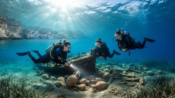 Yunanistan'da Su Altı Turizmi: Korunmuş Batıklarla Yeni Bir Dönem