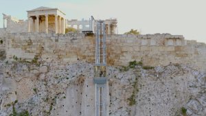 Yetkililerden Akropolis Asansörü Açıklaması: Ortada Bir Arıza Yok