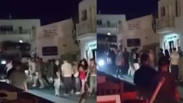 Mykonos'ta Turistler Arasında Şiddetli Dövüş Çıktı