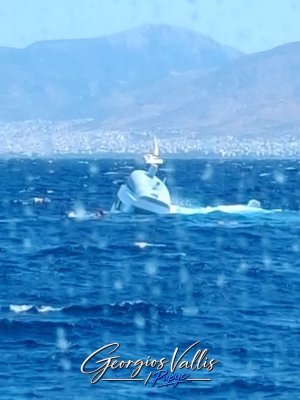 Saronik Körfezinde Türk Bayraklı Katarman Batıyor