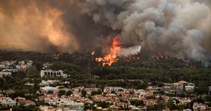 Yunanistan'daki Orman Yangını Tehdidi: Yaban Hayatı ve Yerel Halk Risk Altında