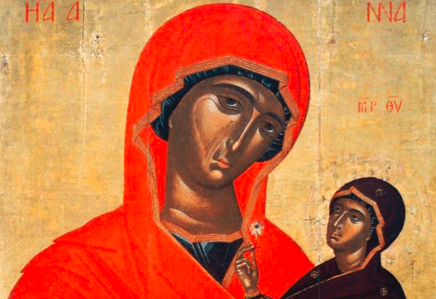 The 15-Day Fast panagia