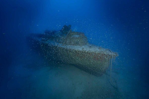 Yunanistan'ın İyon Kıyılarında Neredeyse Bozulmamış 2. Dünya Savaşı Alman Savaş Gemisi Bulundu