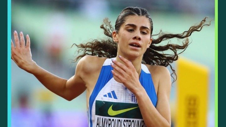 Anna Stroumpou, Dünya Atletizm Şampiyonası'nda Tarih Yazdı