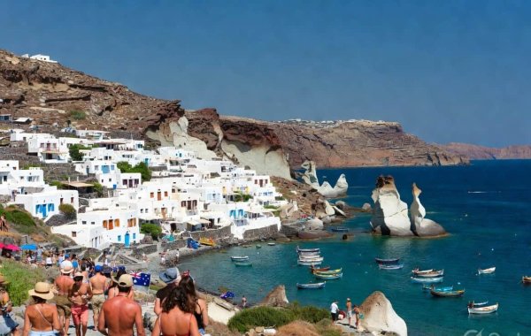 Milos Adası Avustralyalılarla Dolup Taştı: Adanın Adı 'Milaus' Olarak Değişiyor
