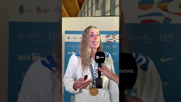 Yunan Yüzücü Anna Ntountounaki Taranto'da İkinci Altın Madalyasını Kazandı