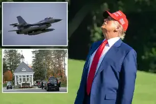 Trump'ın Golf Kulübü Üzerindeki Uçaklar F-16'lar Tarafından Engellendi