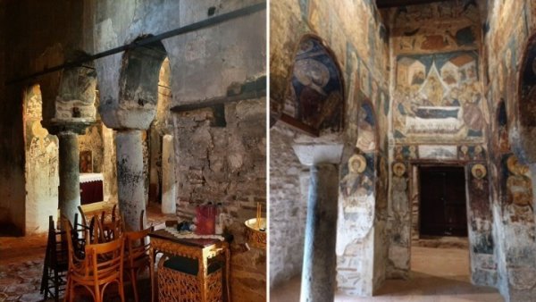 Kastorya'daki İki Tarihi Bizans Kilisesi İbadete Açıldı