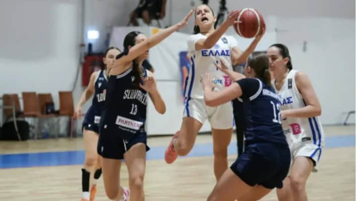 Yunanistan U18 Kadın Milli Takımı EuroBasket'te Üst Üste Üçüncü Galibiyetini Aldı