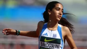 Danae Bakogianni Dünya Atletizm Şampiyonası'nda Rekor Kırıyor