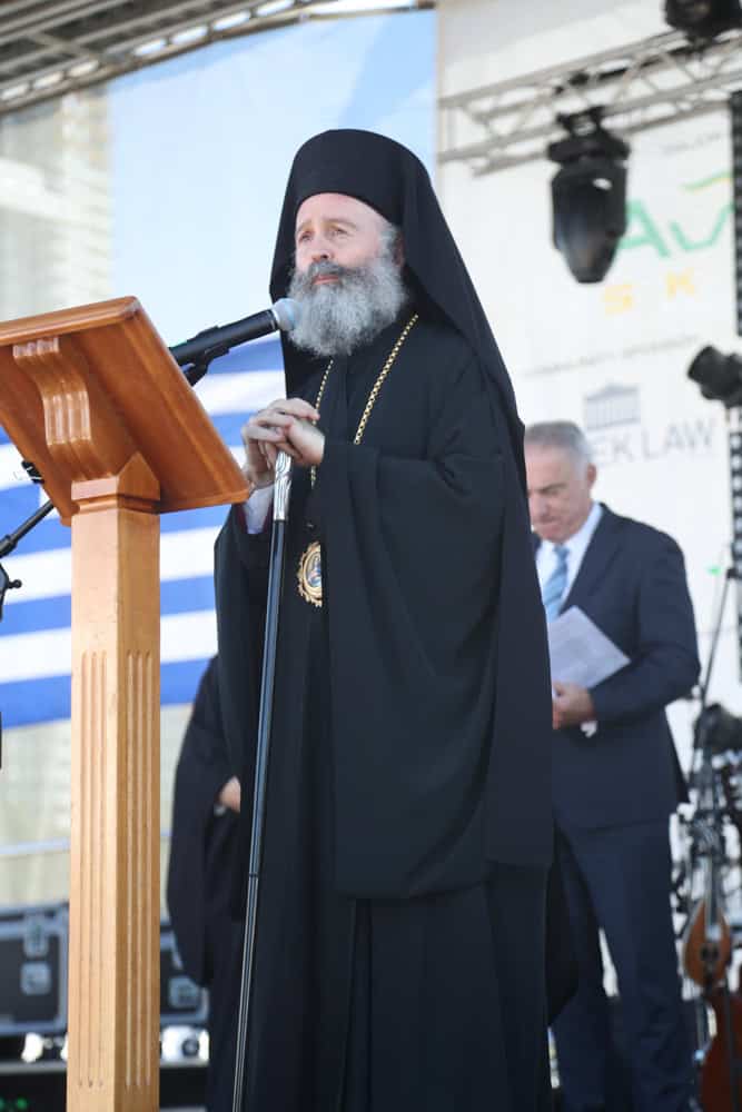 Market stalls at Let’s Go Greek Festival Western Sydney