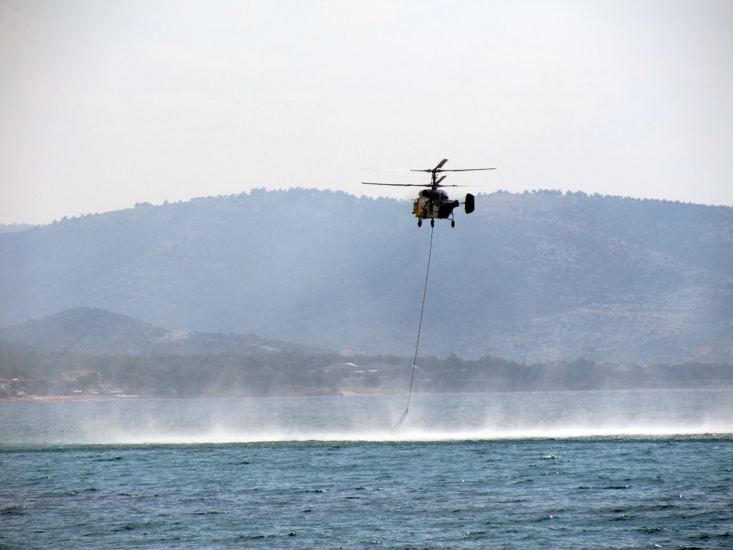Yunanistan, Sakız Adası'ndaki Yangınların Ardından 59 İşletmeye 509 Bin Euro Ödeme Yaptı