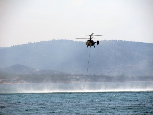 Yunanistan, Sakız Adası'ndaki Yangınların Ardından 59 İşletmeye 509 Bin Euro Ödeme Yaptı