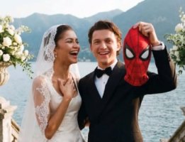 Tom Holland ve Zendaya İngiltere'de Gizli Bir Düğünle Evlendi