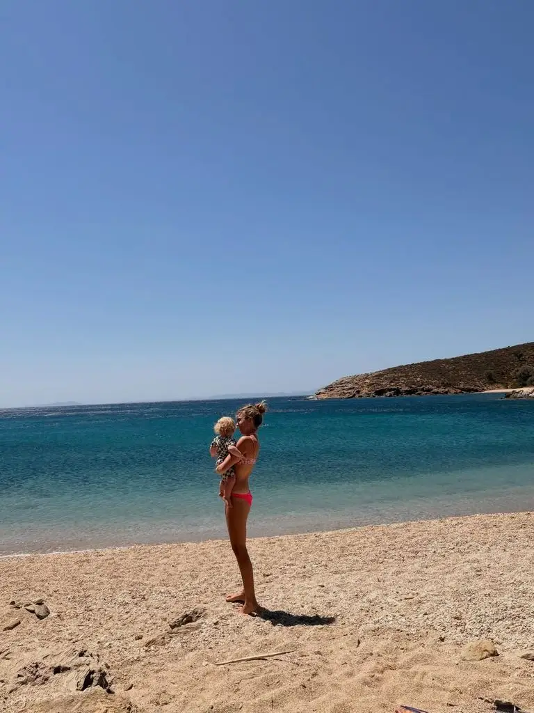 Carrie Johnson ve kızı Poppy