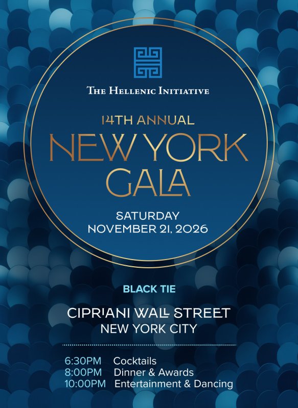 The Hellenic Initiative'in 14. Yıllık New York Gala'sı 21 Kasım'da John Paul DeJoria'yı Onurlandıracak