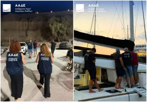 Santorini'de Turist Teknelerine Vergi Kaçırma Ortaya Çıktı