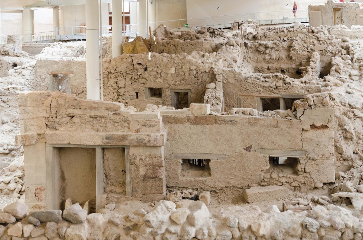 Tarihte Bugün: Santorini'de Yunanistan'ın Pompeii'si Akrotiri Gün Yüzüne Çıkarıldı