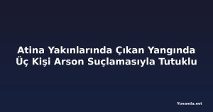 Atina Yakınlarında Çıkan Yangında Üç Kişi Arson Suçlamasıyla Tutuklu