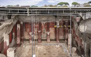 Pompeii'deki Eski Freskolar Yunan Tanrı Dionysus'un Dünyasını Açığa Vuruyor