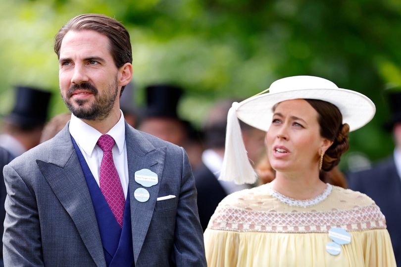 Prince Philippos and Princess Nina of Greece