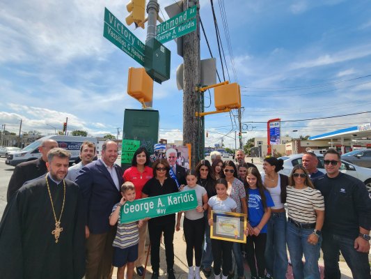 Staten Island'da George Karidis anısına sokak isimlendirildi