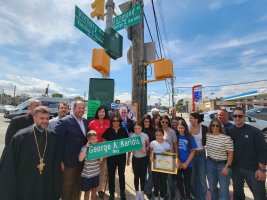 Staten Island'da George Karidis anısına sokak isimlendirildi