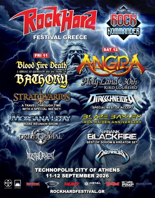 Emperor Efsanesi Ihsahn, Yunanistan'daki Rock Hard Festival 2026'da Bathory Anma Konserinde Sahne Alacak