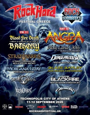 Emperor Efsanesi Ihsahn, Yunanistan'daki Rock Hard Festival 2026'da Bathory Anma Konserinde Sahne Alacak