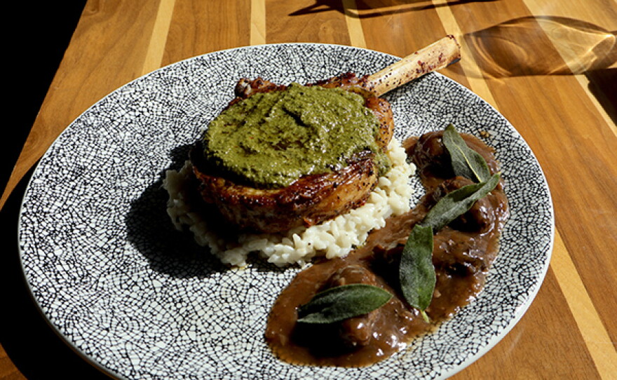 Pan-Seared Veal Chop