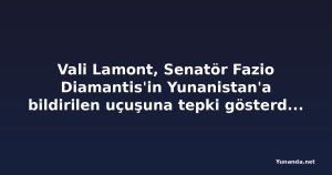 Vali Lamont, Senatör Fazio Diamantis'in Yunanistan'a bildirilen uçuşuna tepki gösterdi - KBTX News 3