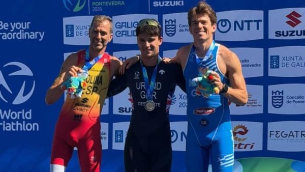 Stelios Malakopoulos Dünya Para Triatlon Şampiyonası'nda tarihi bronz madalya kazandı