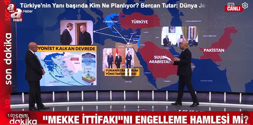 Türk Medyası: Yunanistan ve Kıbrıs, Mısır'ı Kendine Çekiyor