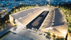 Büyük insani konser Panathenaic Stadyumu'nda