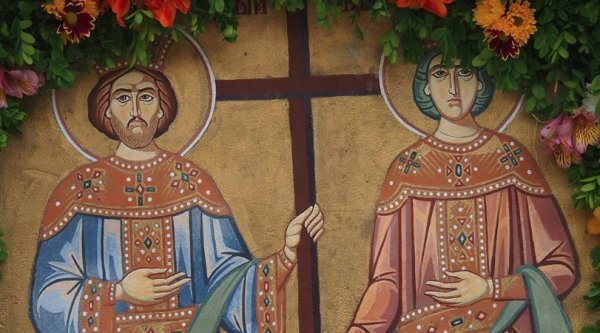 Ortodoks Hristiyanlar Kutsal Haç'ın Yüceltilmesini Kutluyor