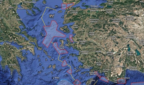 Yeni Türk provokasyonu Yunan hava sahasını ihlal ediyor