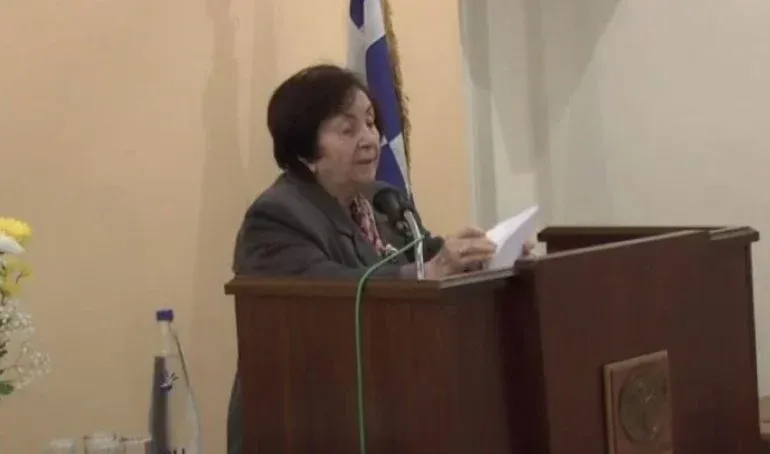 Pontuslu halk folklorcu Elsa Galanidou-Balfousia'nın ölümünü yas tutuyor