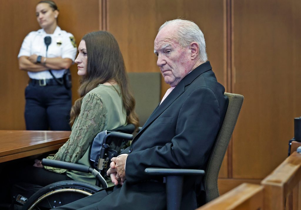 Lindsay Clancy and lawyer