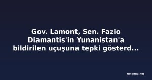 Gov. Lamont, Sen. Fazio Diamantis'in Yunanistan'a bildirilen uçuşuna tepki gösterdi - Cleveland 19 News
