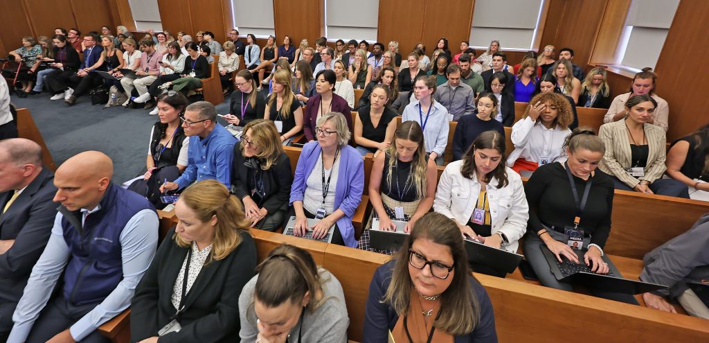 People attend the Lindsay Clancy trial in Plymouth, Mass., on Thursday, Sept. 3, 2026.