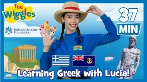 Lucia ve The Wiggles ile çocuklar Yunanca öğreniyor