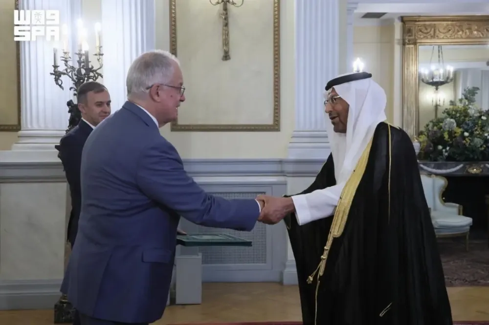 Yeni Suudi Arabistan büyükelçisi Atina'da yetki belgelerini sundu