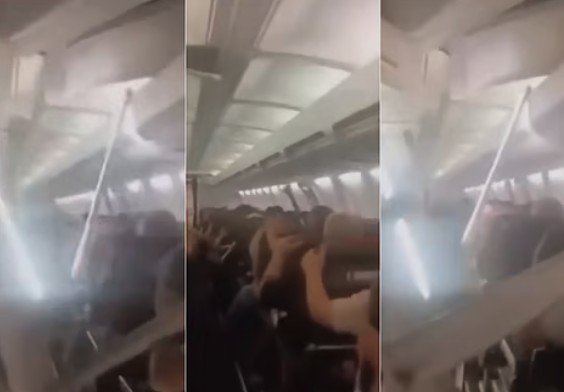 İran'da Boeing uçağının tavanı yolcuların üzerine düştü