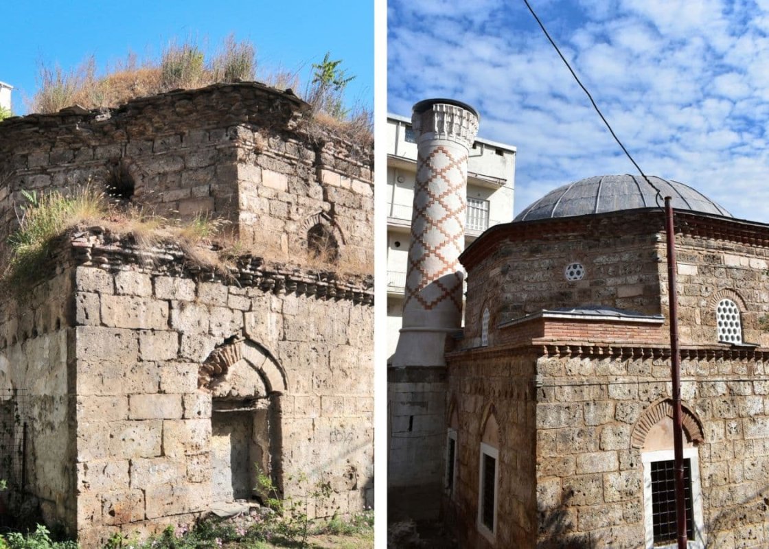 Yunanistan, Veria'daki Tarihi Orta Cami ve 15. Yüzyıl Çifte Hamamını Restore Etti