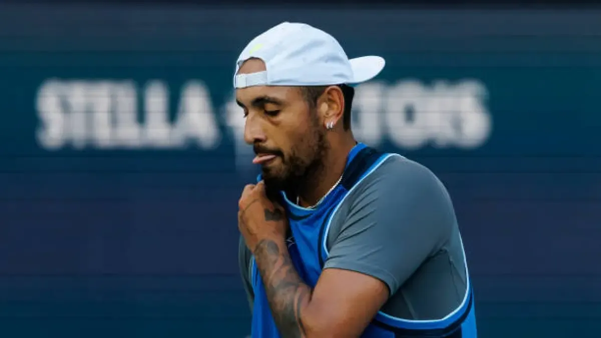 SON DAKİKA: Kokain testi pozitif çıkan Nick Kyrgios'a bir aylık men cezası