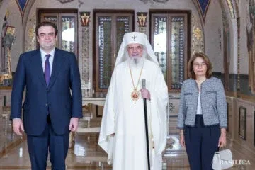 Yunan maliye bakanı Patriarh Daniel ile görüştü, Romanya-Yunanistan bağlarını vurguladı